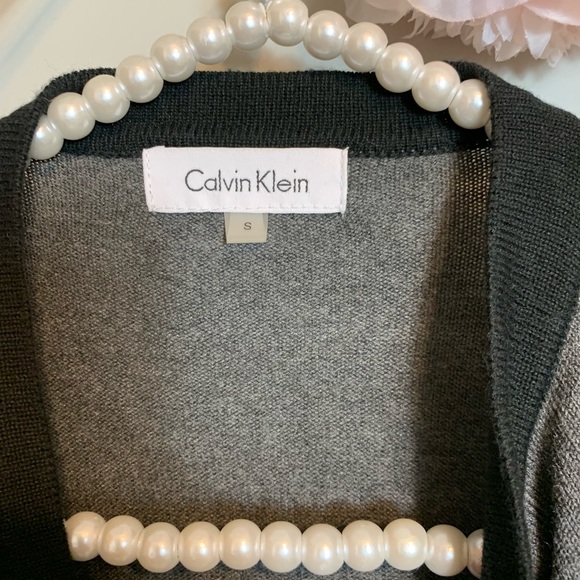 Calvin Klein long open cardigan - Picture 3 of 8